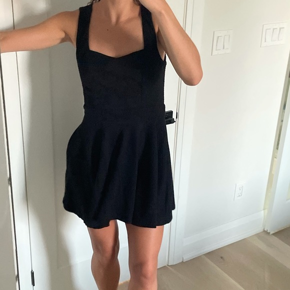 Bebe Black Mini Dress S - Picture 5 of 8